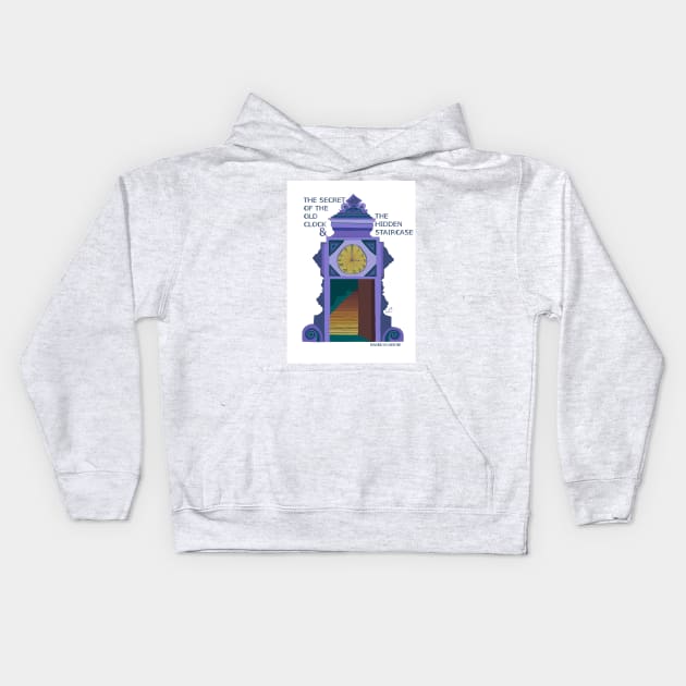 Nancy Drew combined books 1 & 2 Kids Hoodie by ICArtist